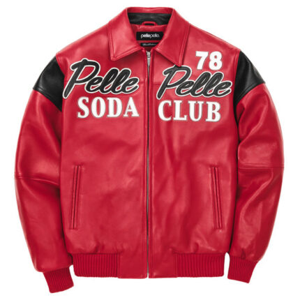 Soda Club Plush Red Jacket
