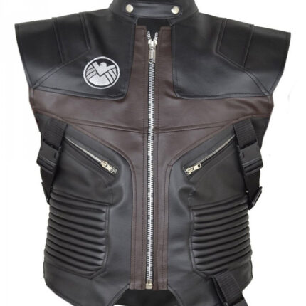 Hawkeye Jeremy Renner Leather Vest