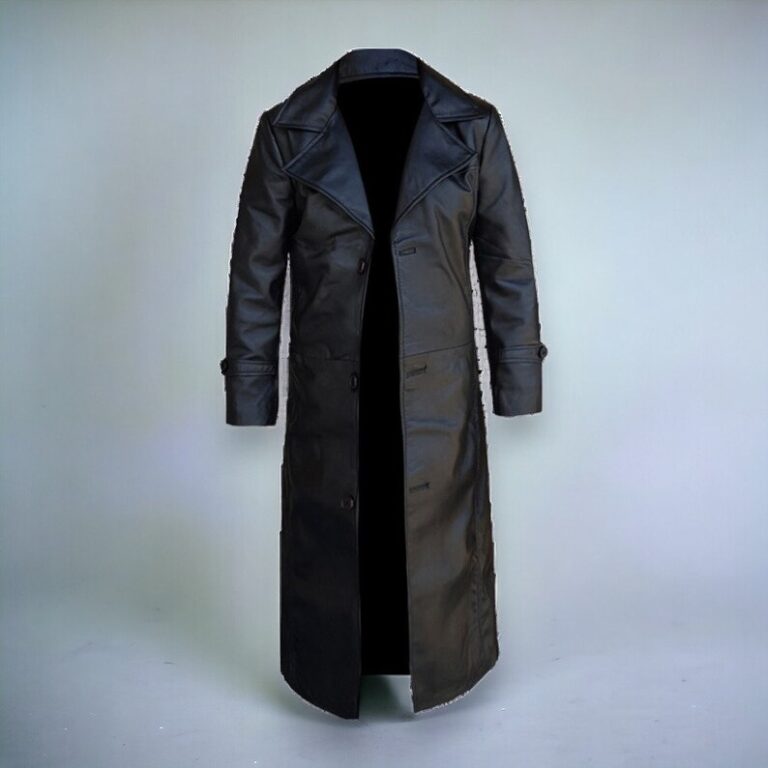 Steampunk Duster Black Coat